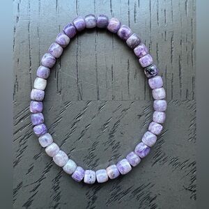 Charoite bracelet 5mm SIZE 7’